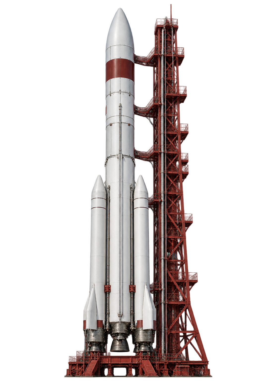 Rocket ready for launch